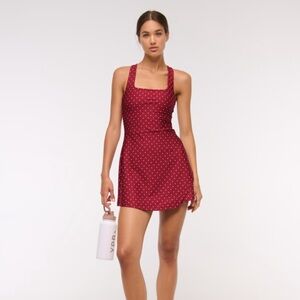 NWOT Abercrombie & Fitch Polka Dot Active Dress